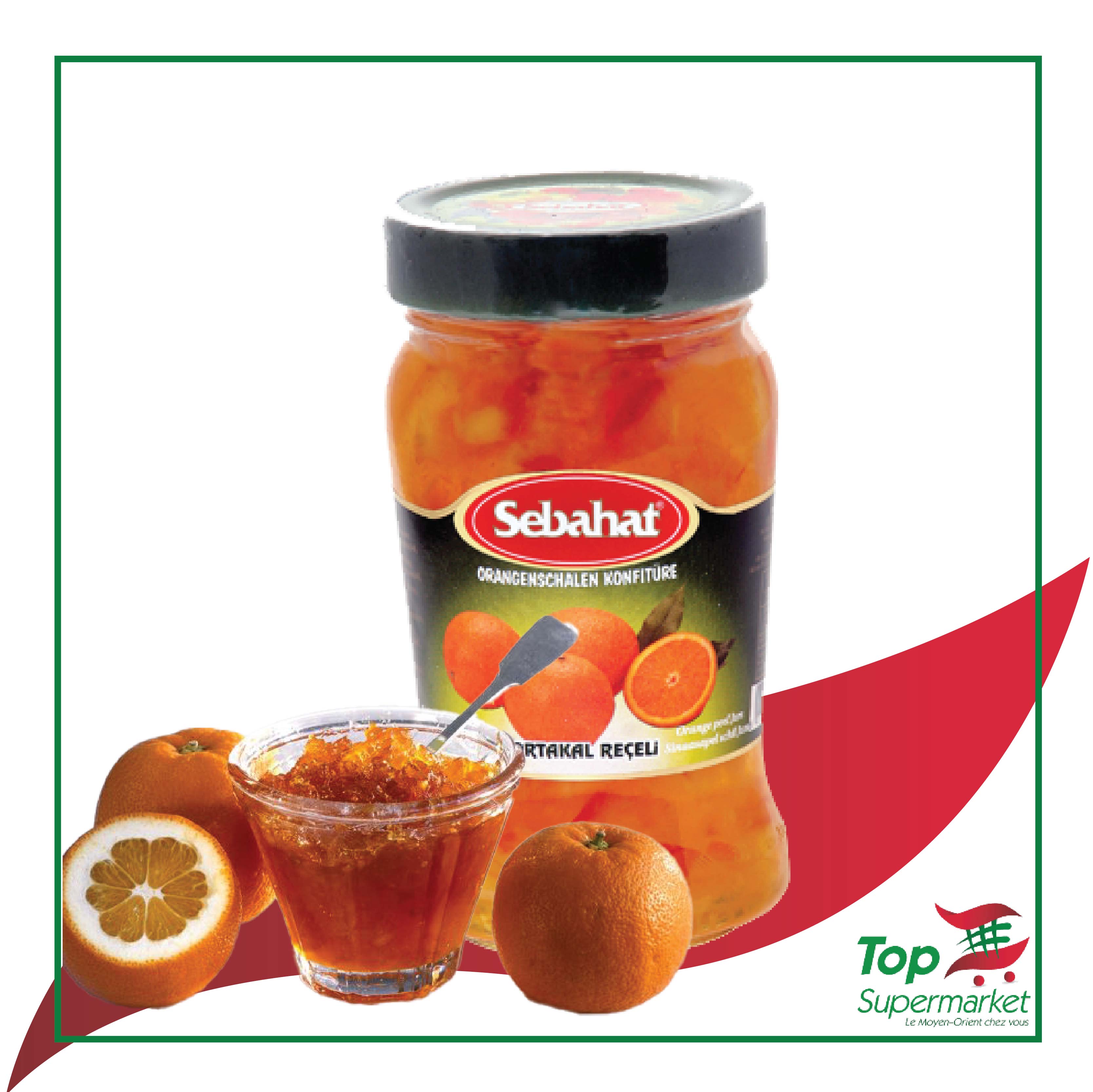 Sebahat confiture d'orange 360gr